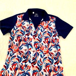 Monterey Club Dry Swing Ladies Golf/Tennis Shirt Top Activewear- Size M